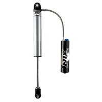 Fox 2.5 Factory Race Series Remote Reservoir Rear Shock Adjustable, 0 - 1.5 INCH Lift (Pair) - Dodge RAM 1500 2009 Without Air Ride,RAM 1500 Classic 2