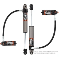 Fox 2.5 Performance Elite Series Reservoir Rear Shock Adjustable (Pair), 0 - 2 INCH Lift - GMC Sierra 1500 2019 On,GMC Sierra 1500 LTD 2022,Chevrolet 