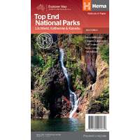 Top End National Parks Map: Litchfield, Katherine & Kakadu