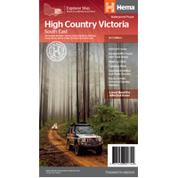The Victorian High Country - South Eastern Map
