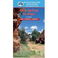 Alice Springs to Uluru Map