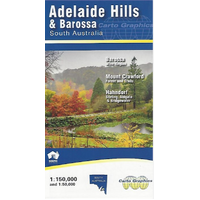 Adelaide Hills & Barossa Map