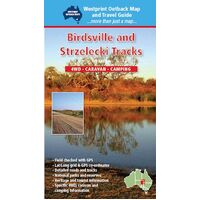 Birdsville & Strzelecki Tracks Map