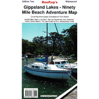 Gippsland Lakes - Ninety Mile Beach Map