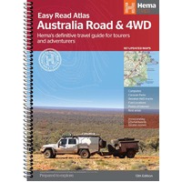 Australia Road & 4WD Easy Read Atlas - 292 x 397mm