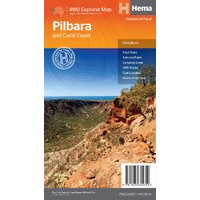 Pilbara & Coral Coast Map