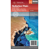 Nullarbor Plain - Eastern Map - Border Village to Port Pirie