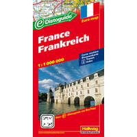 France Hallwag Map