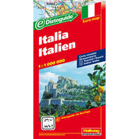 Italy Hallwag Map