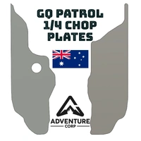 Adventure Corp Nissan GQ Patrol Rear Quarter 1/4 Chop Weld In Plates