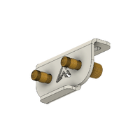Adventure Corp Vehicle Airbag Manual Valve Mounting Bracket