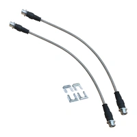 All Terrain Industries Extended Braided Rear Brake Lines - Suits Toyota Hilux N70/N80 2005-2026