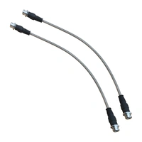 All Terrain Industries Extended Braided Brake Lines - Rear