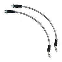 All Terrain Industries Extended Braided Front Brake Lines - Nissan Navara D23/NP300