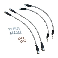 All Terrain Industries Extended Braided Brake Line Kit - Nissan Navara
