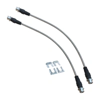 All Terrain Industries Extended Braided Rear Brake Lines - Nissan Navara