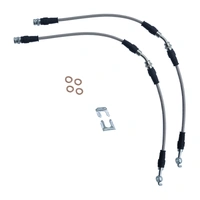 All Terrain Industries Extended Braided Front Brake Lines - Ford Ranger 2011-2022