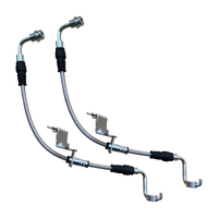 All Terrain Industries Extended Braided Front Brake Lines - Isuzu D-Max 2021-on