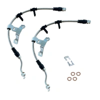 All Terrain Industries Extended Braided Front Brake Lines - Ford Ranger 2022-on