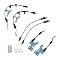 All Terrain Industries Extended Braided Brake Line Kit - Ford Ranger 2022-on