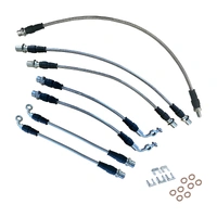 All Terrain Industries Extended Braided Brake Line Kit - Suits Toyota Landcruiser 76/78/79 Series (with ABS)