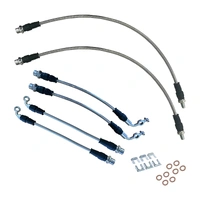 All Terrain Industries Extended Braided Brake Line Kit - Suits Toyota Landcruiser 76/78/79 Series