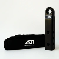 All Terrain Industries Extended Alloy Recovery Hitch - Black
