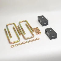 All Terrain Industries 50mm Rear Leaf Spring Lift Block Kit - Mitsubishi Triton MQ/MR/MV 2015-on