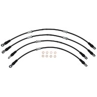 APC Core Braided Brake Hose Kit - Mitsubishi Pajero NS,NT V88W ,V87W 2Door SUV