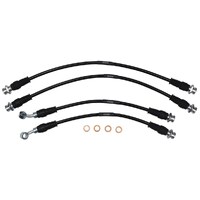 APC Core Braided Brake Hose Kit - Nissan Navara D40 12/2005-4/2015 , NP300 11/2015-12/2020