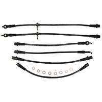 APC Core Braided Brake Hose Kit - Suits Toyota Landcruiser GRJ200 9/2007-1/2012