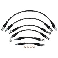 APC Core Braided Brake Hose Kit - Suits Toyota Landcruiser HZJ70,HZJ73,HZJ75