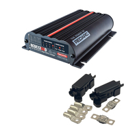 Redarc BCDC Dual Input 50a DC-DC Battery Charger - Combo Kit Inc Fuses