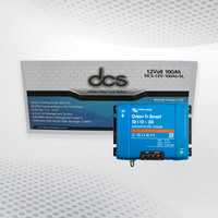 DCS Behind Seat Smart Lithium Battery Bundle - 12v 100a Super-Slim & Victron DCDC Charger