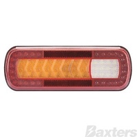 Roadvision LED Combination Lamp 10-30V Stop/Tail/Ind/Rev/Fog/Ref 283x100x29mm Sequential Indicator