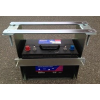 Roadsafe Multi Fit Battery Tray Kit for Undertray Mounting.