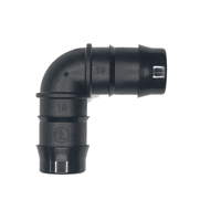 Elbow Plastic Hose Joiner 19mm X 19mm