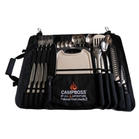 CampBoss 24-Piece Cutlery Roll