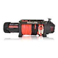 Carbon Winch Scout Pro 15k Extreme Duty 15000lb Electric Winch