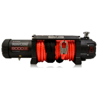 Carbon Scout Pro Winch 9.0K 9000lb Fast Electric Winch