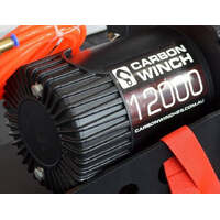 Carbon Winch 12V Winch Motor to suit V1 12k and 95P Models with Drum Dndplate and Brake Unit Complete