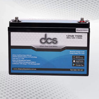 DCS 12v 110ah Smart Lithium Battery