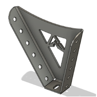 Adventure Corp Weld-On Heavy Duty Universal Steel Tray Mounts