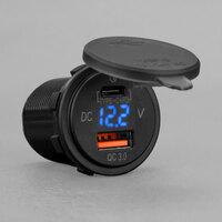 Stedi USB C Volt Meter Flush Mount