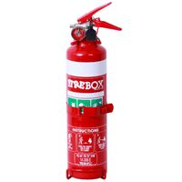 1.0kg Fire Extinguisher w/ Metal Mounting Cage