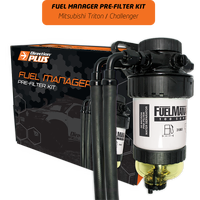 Direction Plus Fuel Manager Pre-Filter Kit - Suits Mitsubishi Challenger PB & Triton ML/MN 2.5L 2008-2015