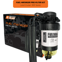 Direction Plus Fuel Manager Pre-Filter Kit - Suits Toyota Landcruiser 300 Series 11/2021-ON
