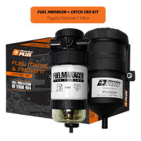 Direction Plus Fuel Manager Pre-Filter + Catch Can Kit - Suits Toyota Hilux N80 / Fortuner 2.8L 2015-ON 