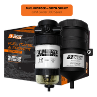 Direction Plus Fuel Manager Pre-Filter + Catch Can Kit - Suits Toyota Landcruiser 300 Series 11/2021-ON