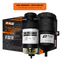 Direction Plus Fuel Manager Pre-Filter + Catch Can Kit - Suits Ranger / Everest / Mazda BT-50 PX1 PX2 PX3 2011-2022